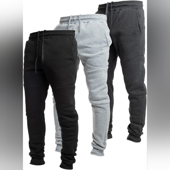 Fleece Jogger Mens Sweatpant - Picture 1 of 5